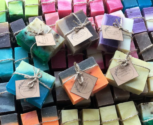 Jabones para Eventos (45g) – Decorados con Cuerda de Yute