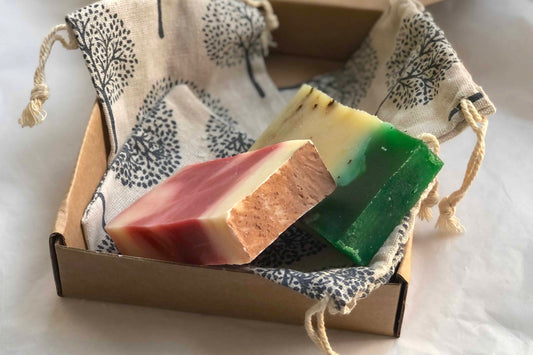 Pack "Piel Sensible" – Jabones Artesanales de Arcilla Roja y Té Verde