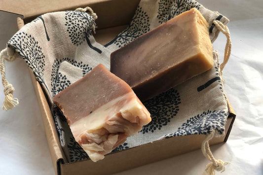 Pack "Dulce Tentación" – Jabones Artesanos de Cacao y Vainilla y Coco